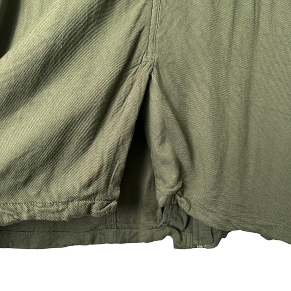 Maurices XL Green Ruffle Zipper Jacket - Picture 4 of 6